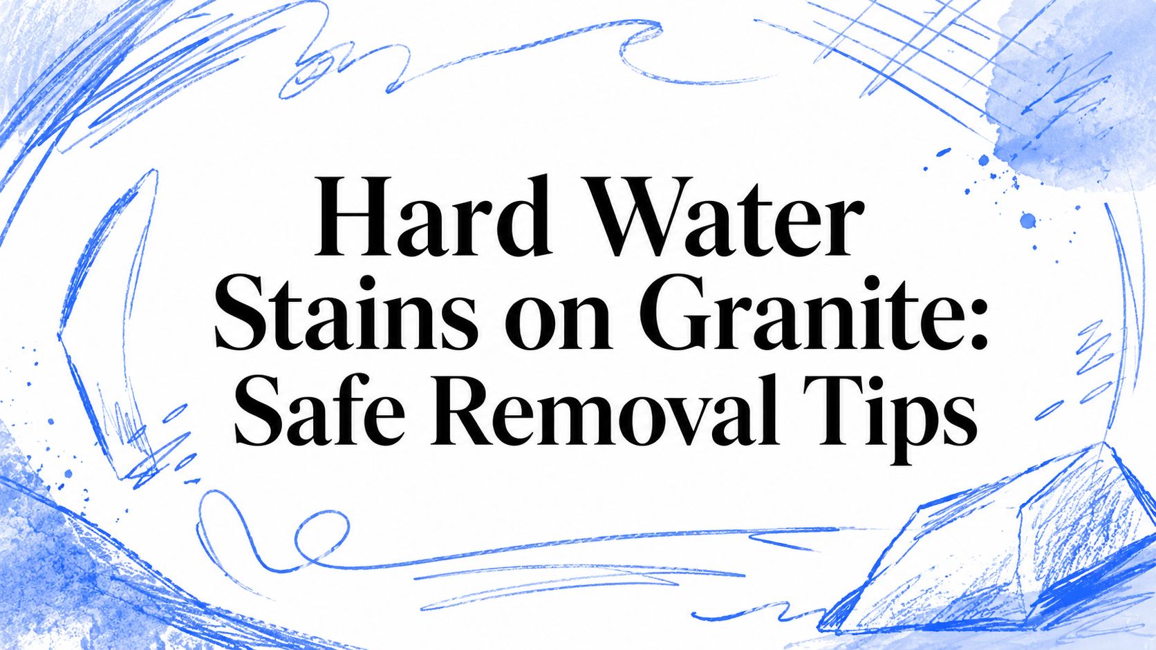 Hard Water Stains on Granite: Safe Removal Tips