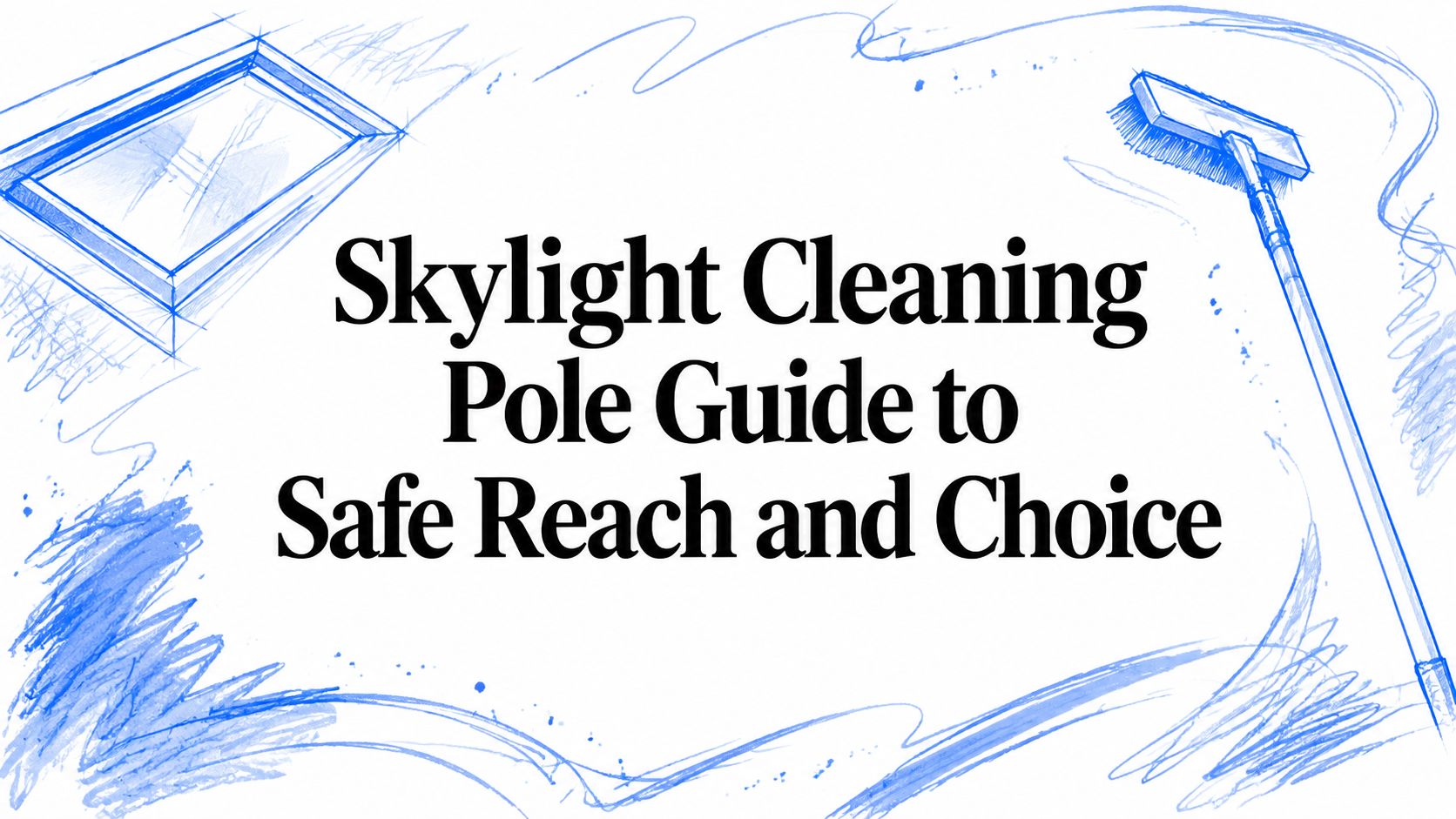Skylight Cleaning Pole Guide to Safe Reach and Choice