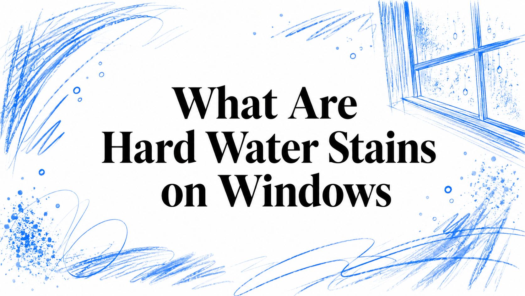 What Are Hard Water Stains on Windows