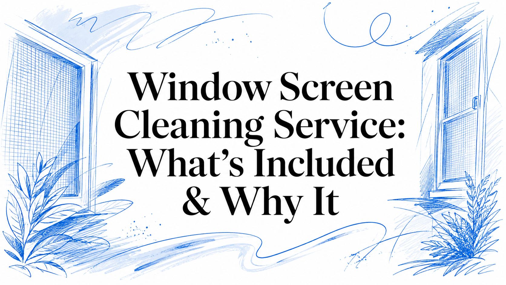 A window screen removed from its frame and washed with a soft brush before being dried and reinstalled